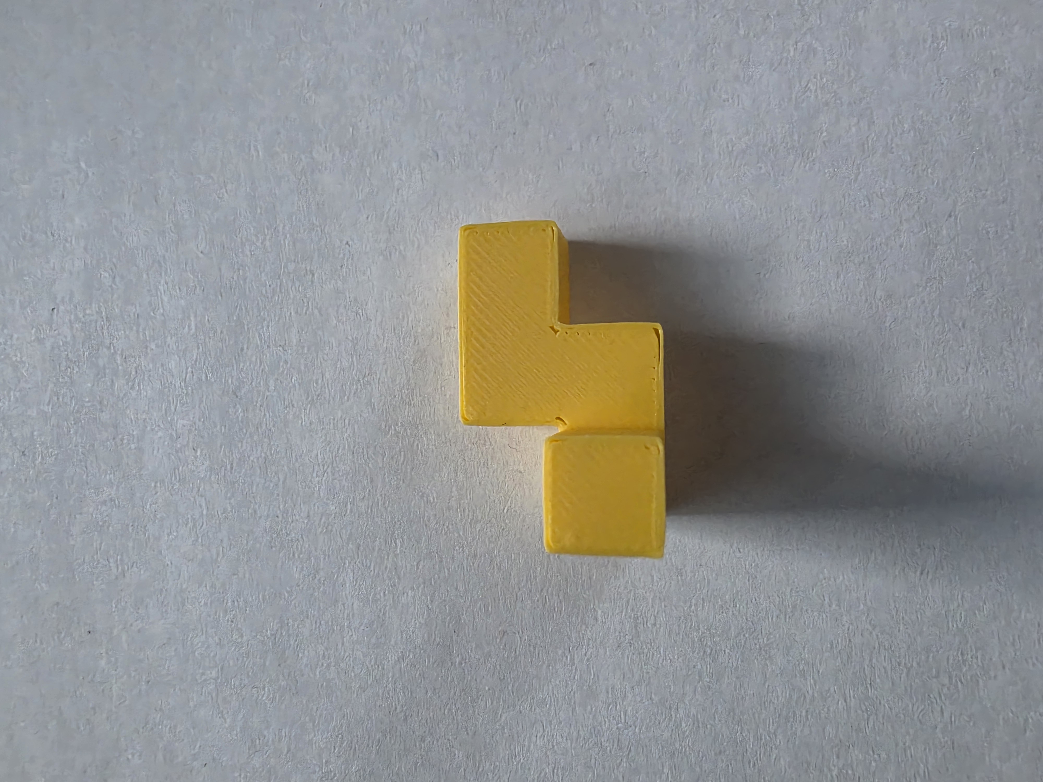 Piece 1 — side view